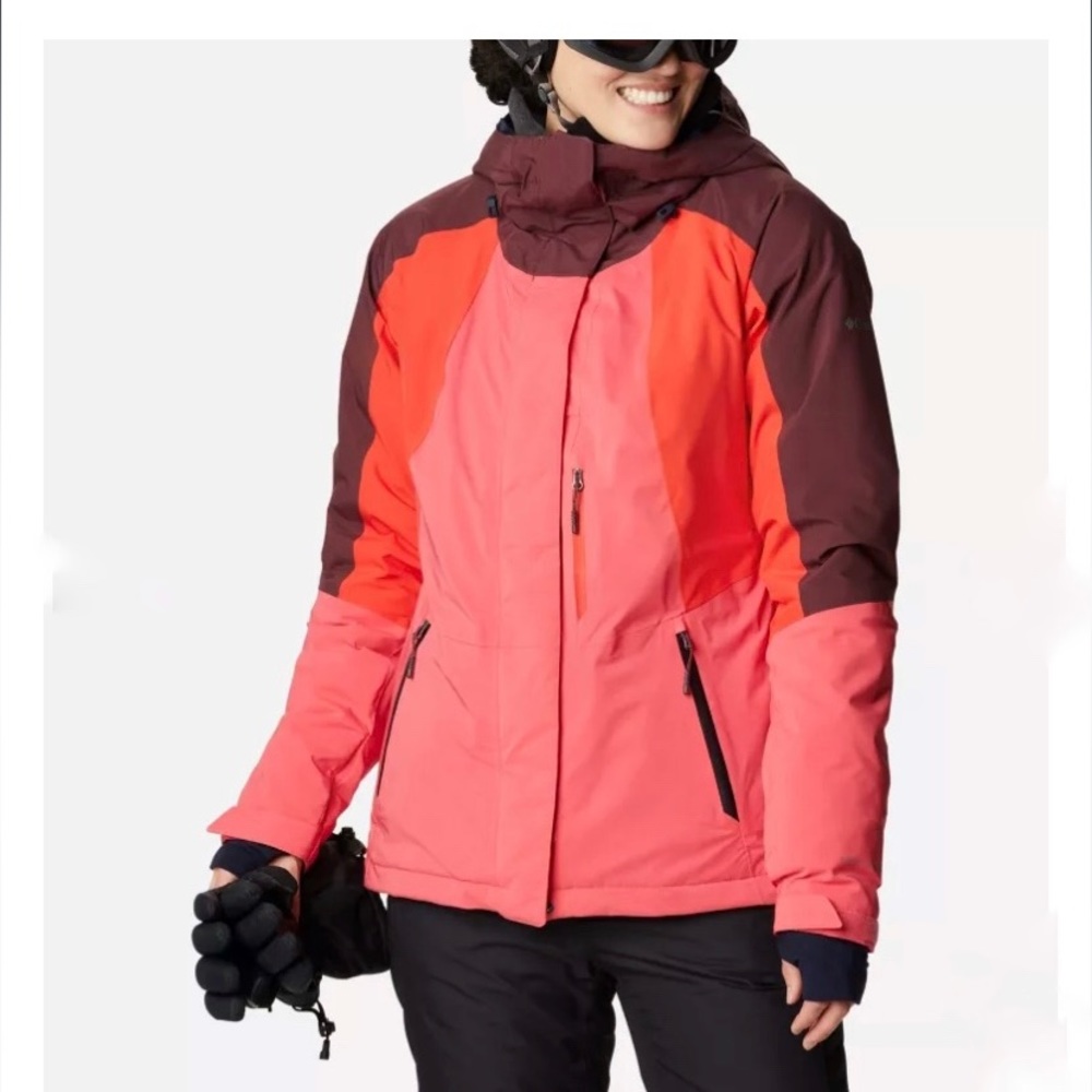 Columbia Glacier View Waterproof Ski Jacket Sz Medium Snow Winter Omni-tech